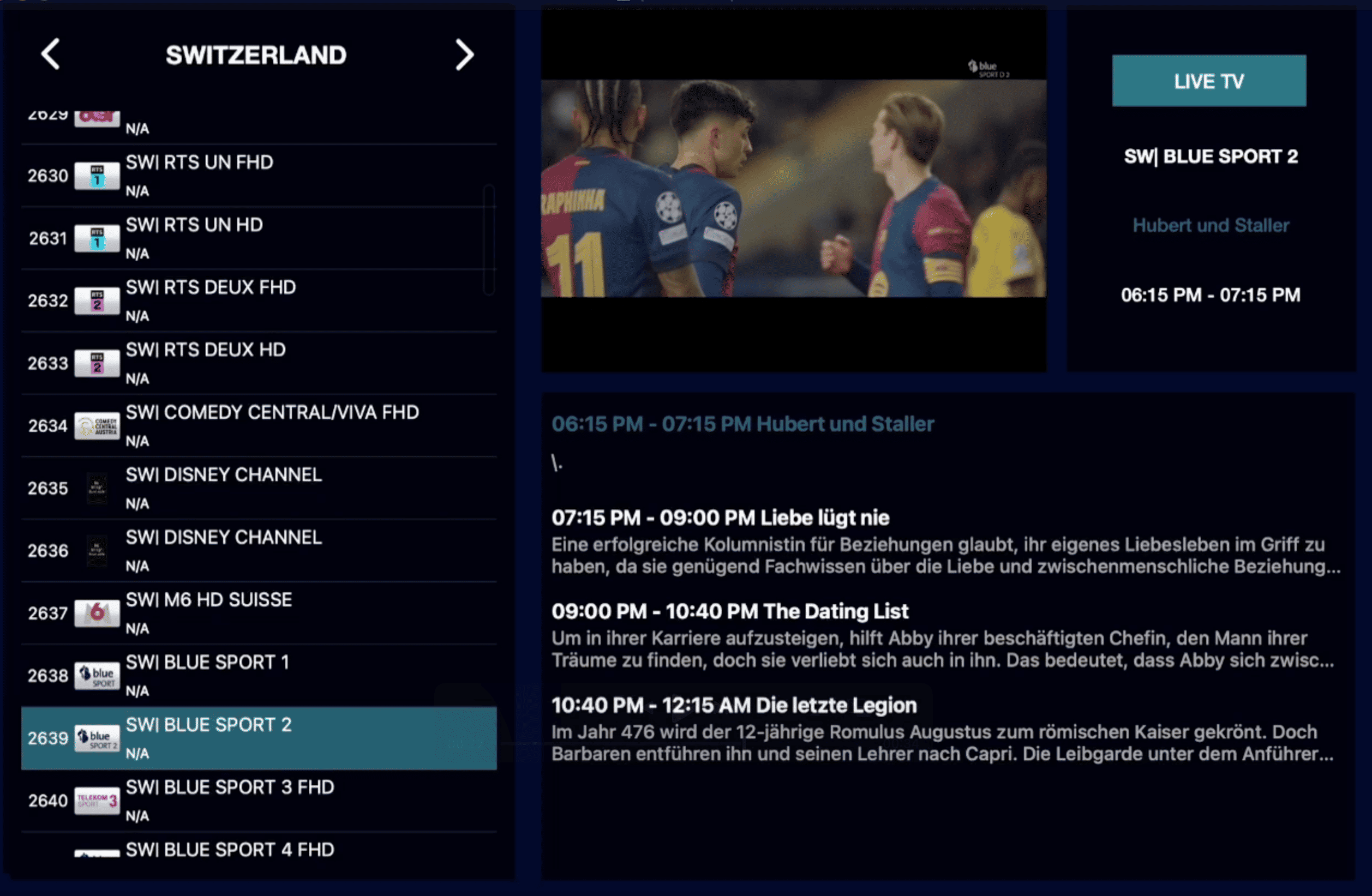 iptv suisse